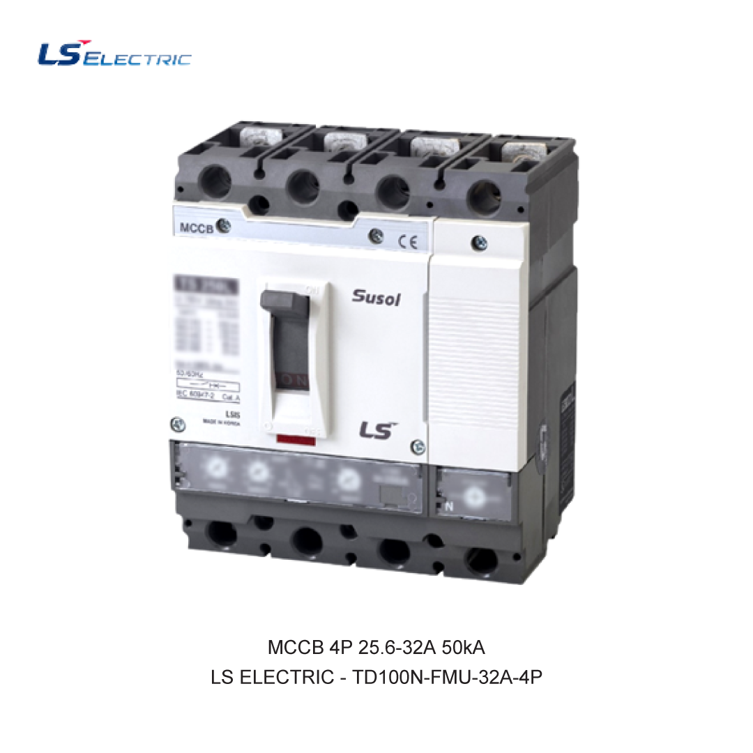 MCCB 4P 25.6-32A 50kA