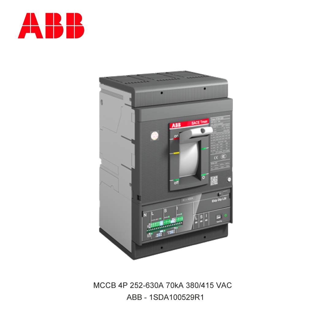MCCB 4P 252-630A 70kA 380/415 VAC
