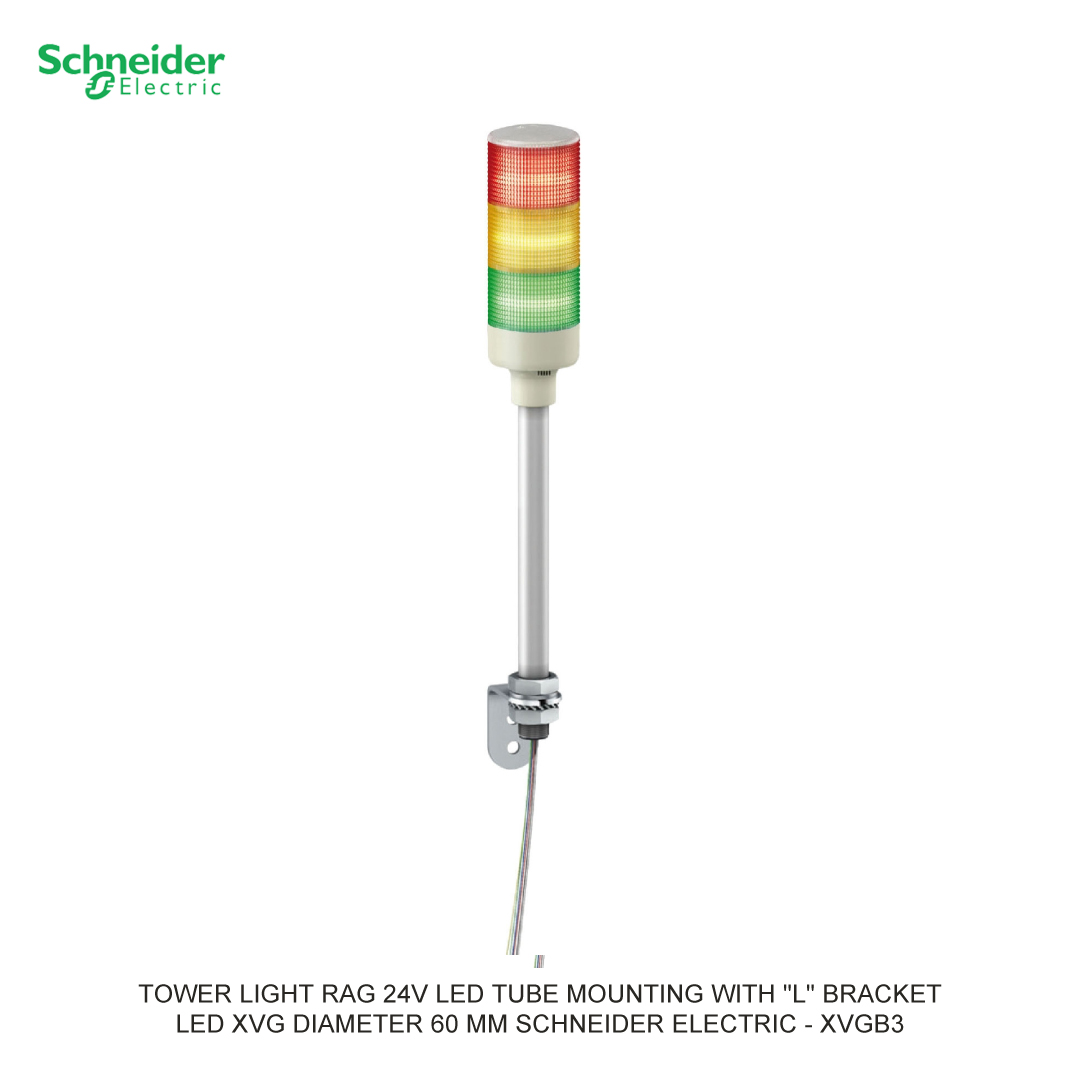 TOWER LIGHT RAG 24V LED TUBE MOUNTING WITH "L" BRACKET