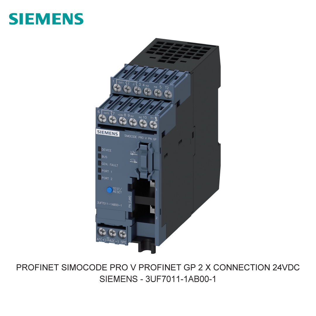 PROFINET SIMOCODE PRO V PROFINET GP 2 X CONNECTION 24VDC