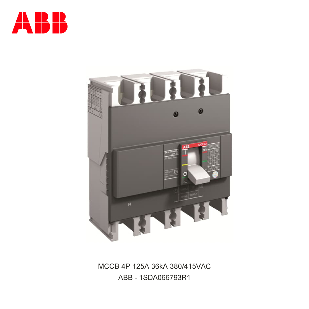 MCCB 4P 125A 36kA 380/415VAC