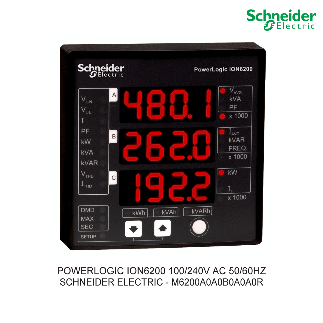 POWERLOGIC ION6200 100/240V AC 50/60HZ