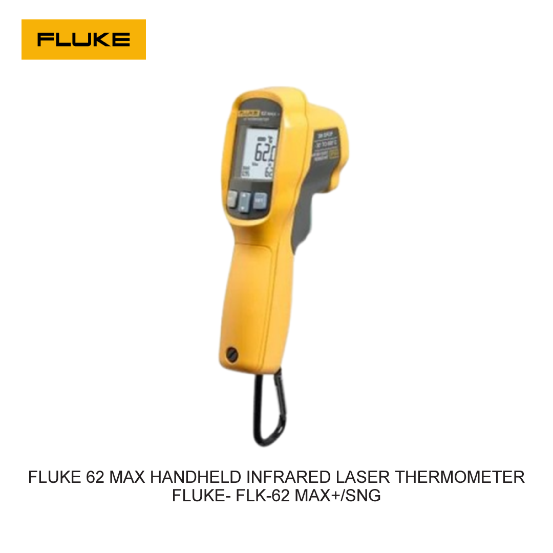 FLUKE 62 MAX HANDHELD INFRARED LASER THERMOMETER
