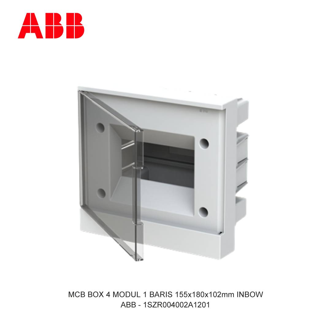 MCB BOX 4 MODUL 1 BARIS 155x180x102mm INBOW