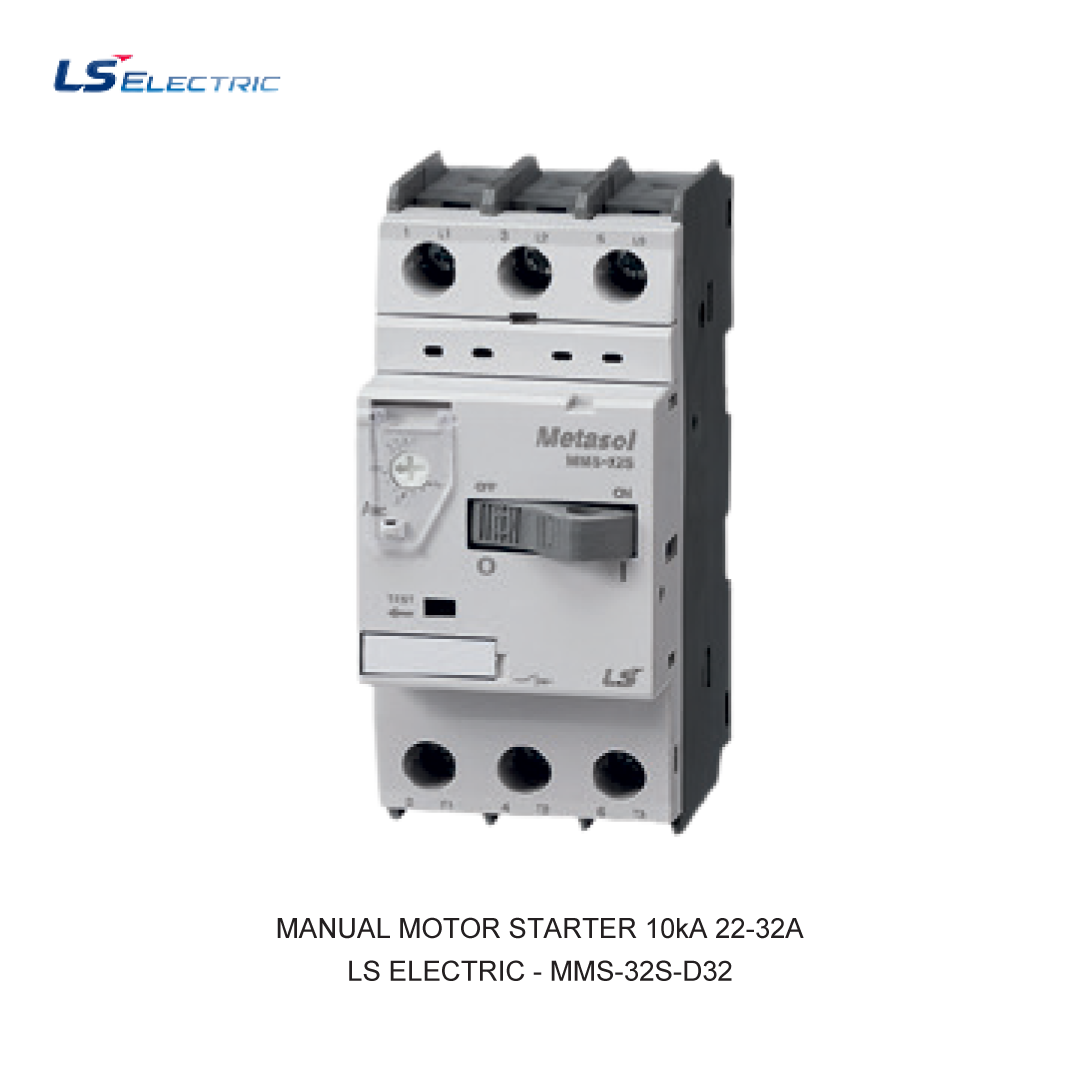 MANUAL MOTOR STARTER 10kA 22-32A