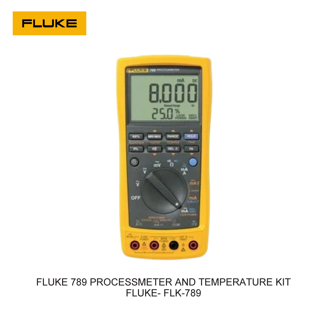 FLUKE 789 PROCESSMETER AND TEMPERATURE KIT