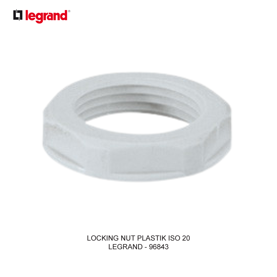 LOCKING NUT PLASTIC ISO 20
