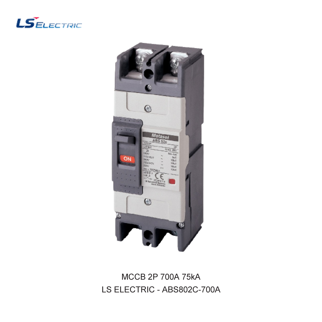 MCCB 2P 700A 75kA