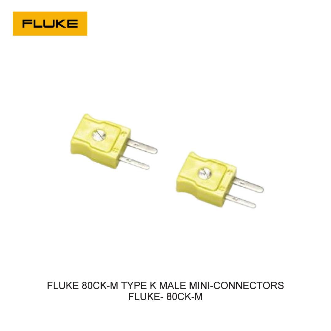 FLUKE 80CK-M TYPE K MALE MINI-CONNECTORS