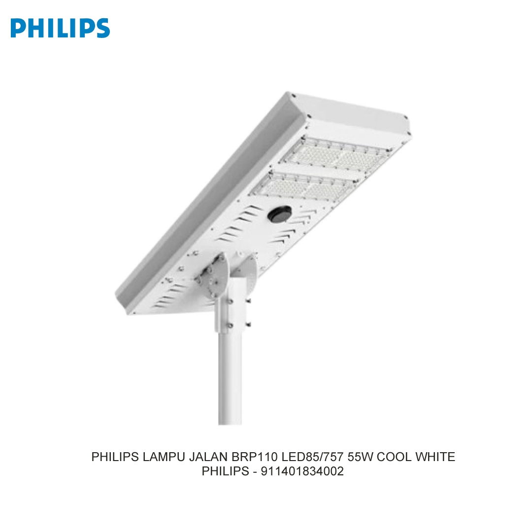 PHILIPS LAMPU JALAN BRP110 LED85/757 55W COOL WHITE