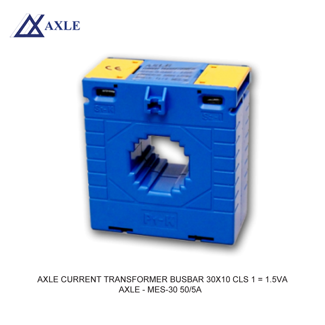 AXLE CURRENT TRANSFORMER BUSBAR 30X10 CLS 1 = 1.5VA