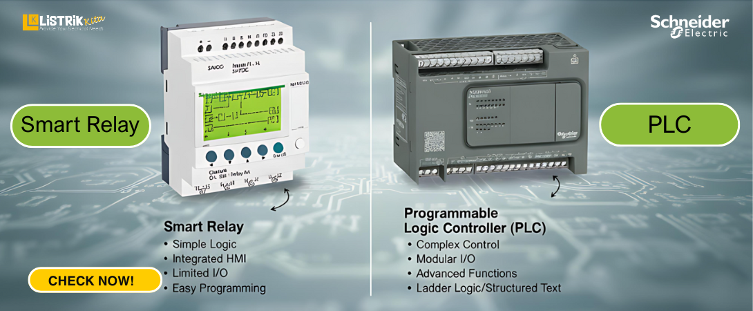 Smart Relay atau PLC: Mana yang Tepat untuk Anda?