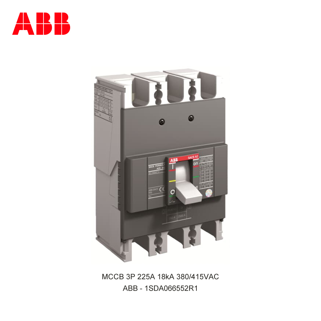 MCCB 3P 225A 18kA 380/415VAC