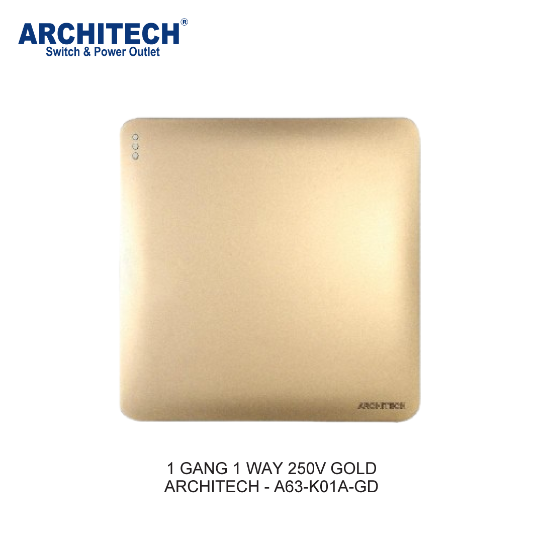 1 GANG 1 ARAH 250V EMAS