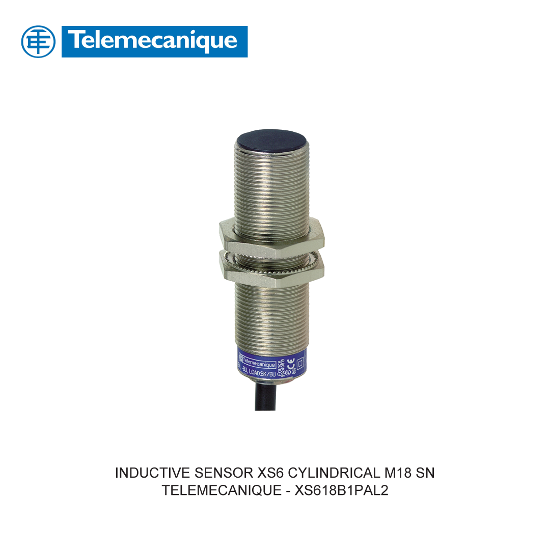 INDUCTIVE SENSOR XS6 CYLINDRICAL M18 SN