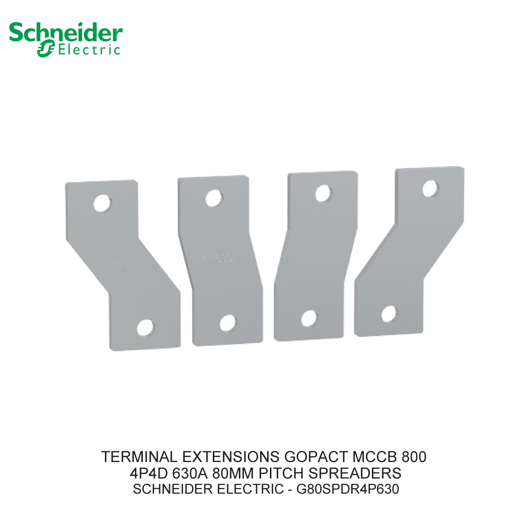 TERMINAL EXTENSIONS GOPACT MCCB 800 4P4D 630A 80MM PITCH SPREADERS