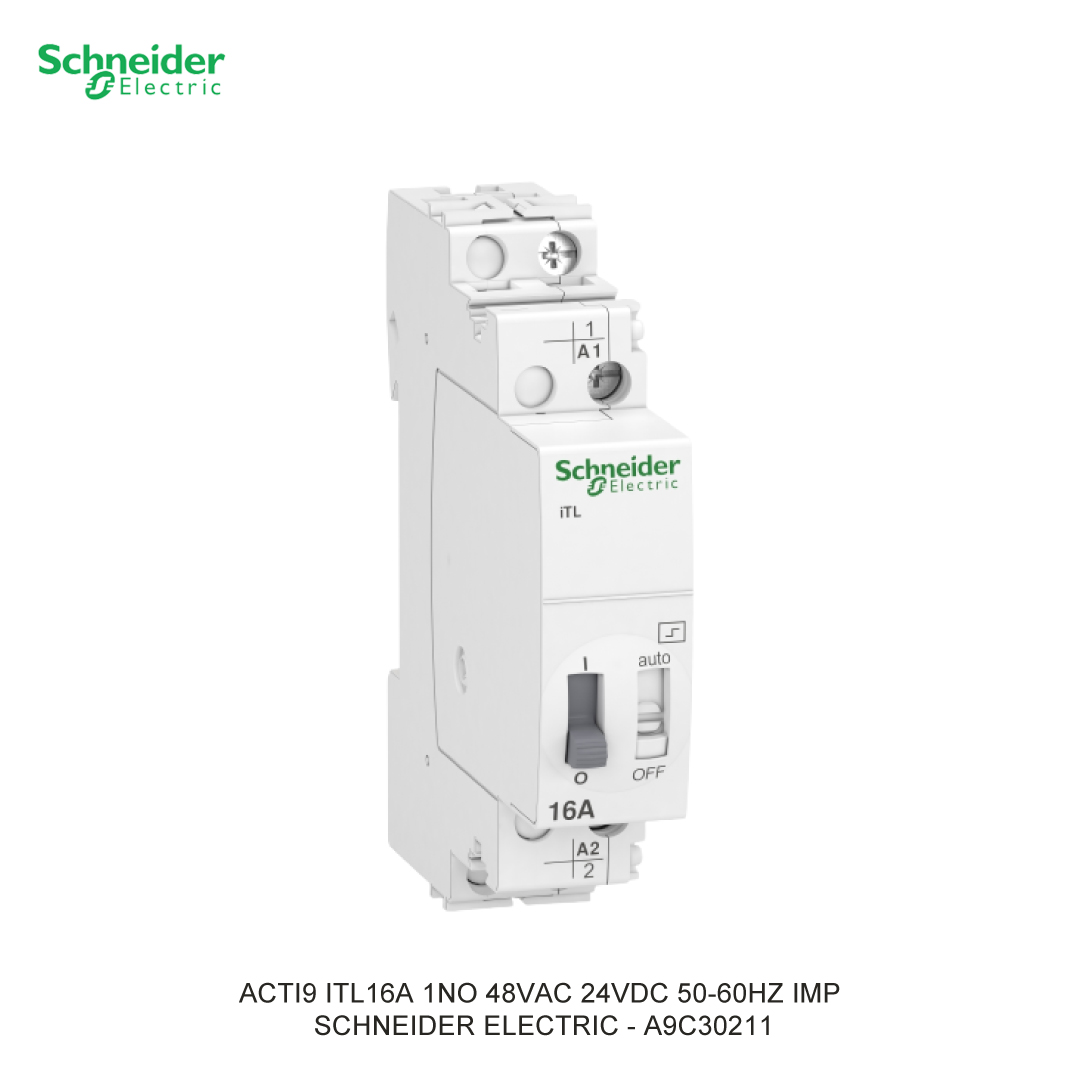 ACTI9 ITL16A 1NO 48VAC 24VDC 50-60HZ IMP