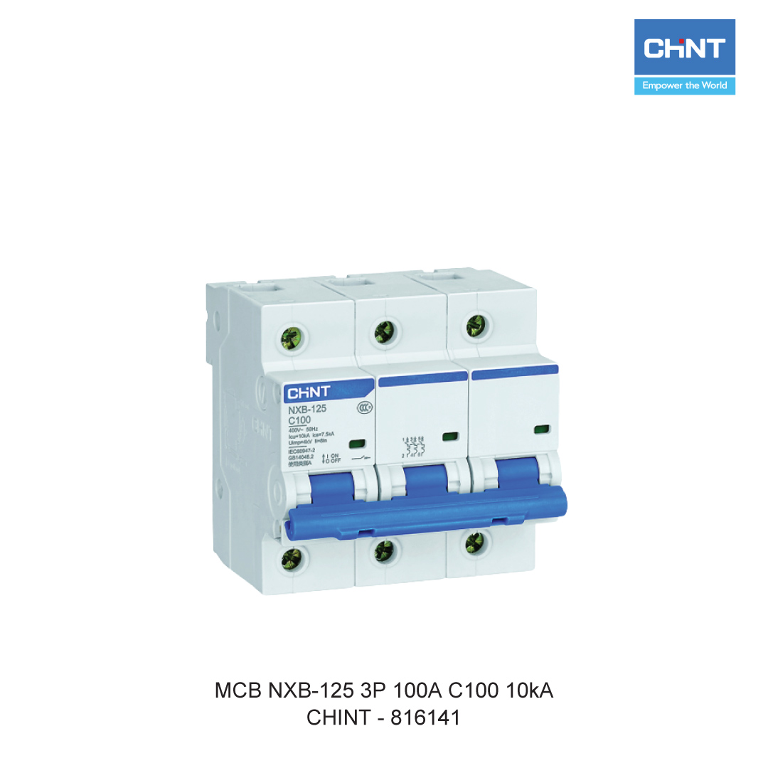 MCB NXB-125 3P 100A C100 10kA