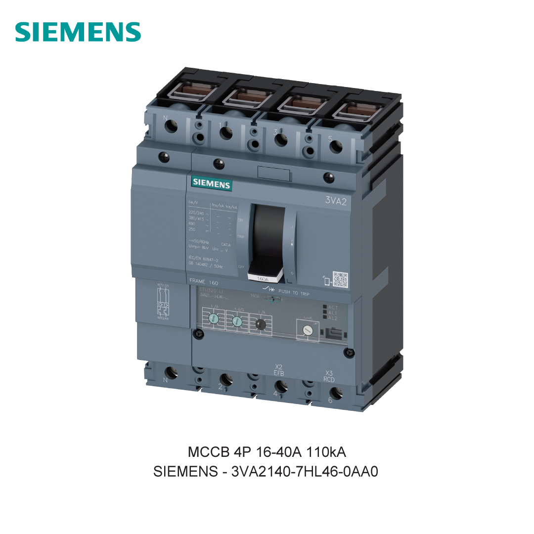 MCCB 4P 16-40A 110kA