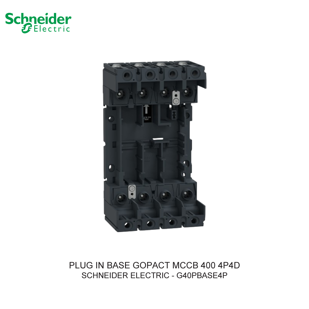 PLUG IN BASE GOPACT MCCB 400 4P4D