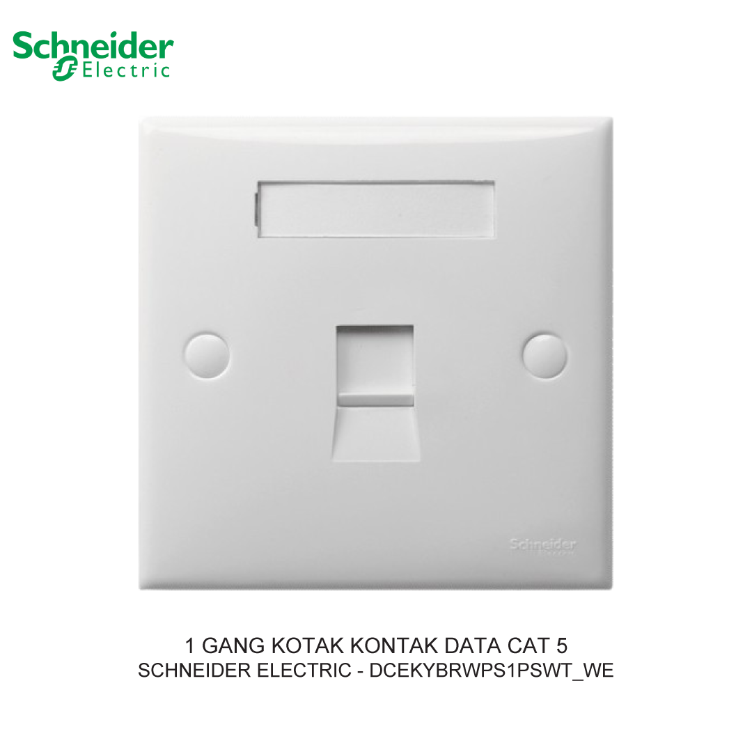 1 GANG KOTAK KONTAK DATA CAT 5