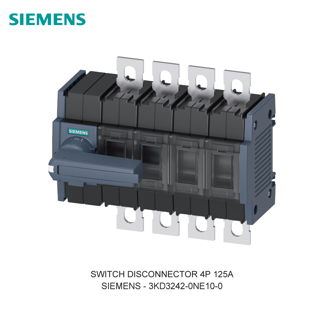 SWITCH DISCONNECTOR 4P 125A