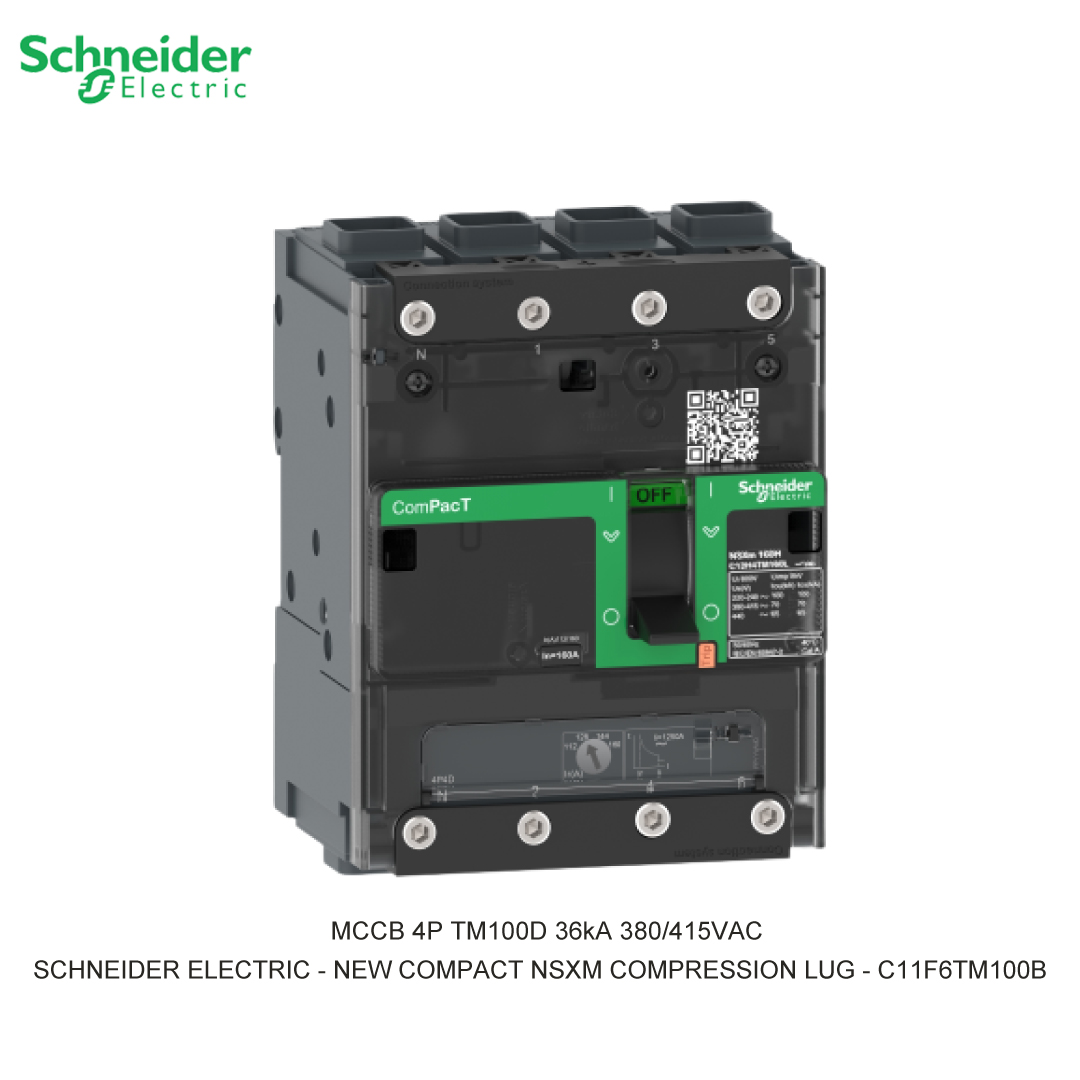 MCCB 4P TM100D 36KA 380/415VAC