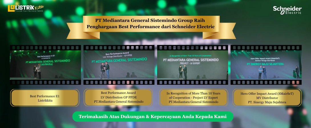 Pencapaian Penghargaan 2025 Bersama Schneider Electric