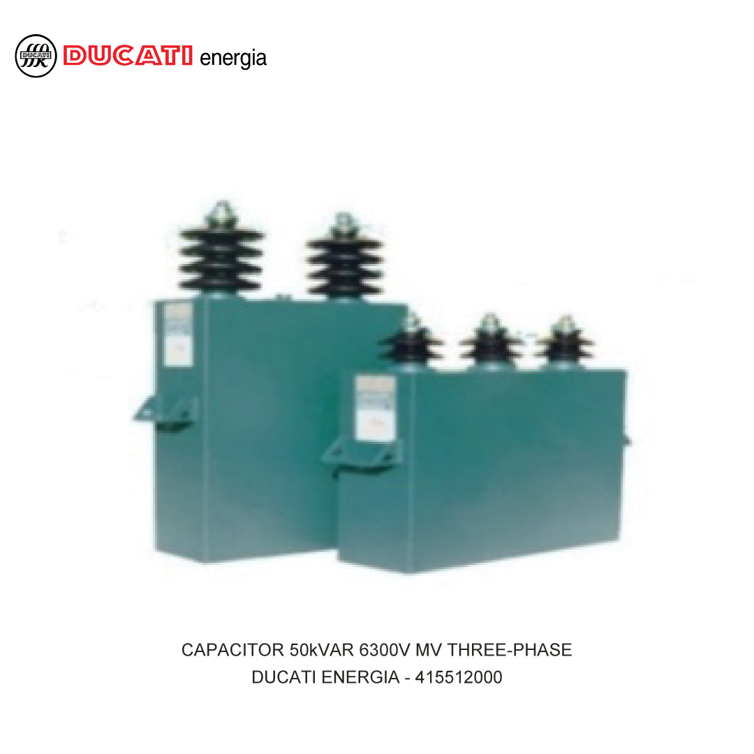 CAPACITOR 50kVAR 6300V MV THREE-PHASE