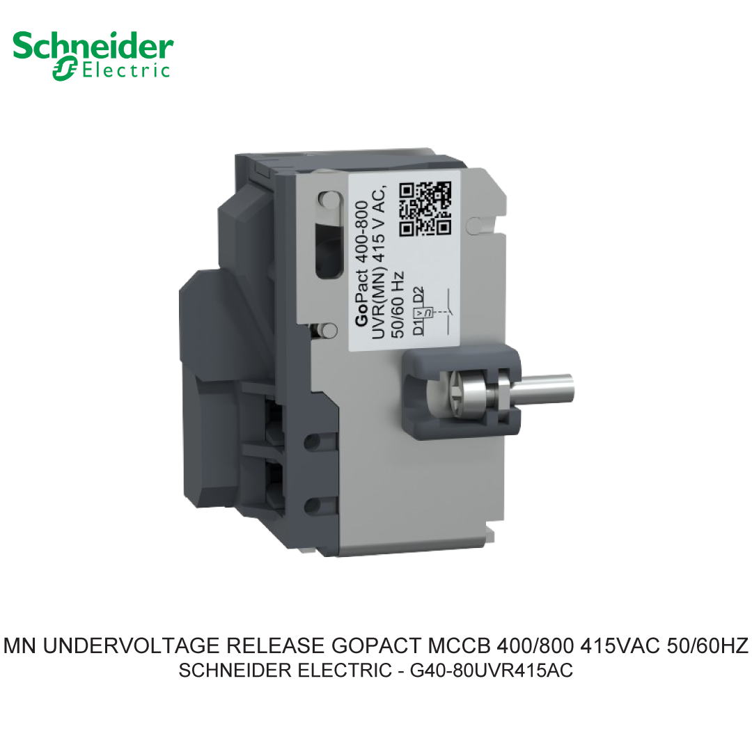 MN UNDERVOLTAGE RELEASE GOPACT MCCB 400/800 415VAC 50/60HZ