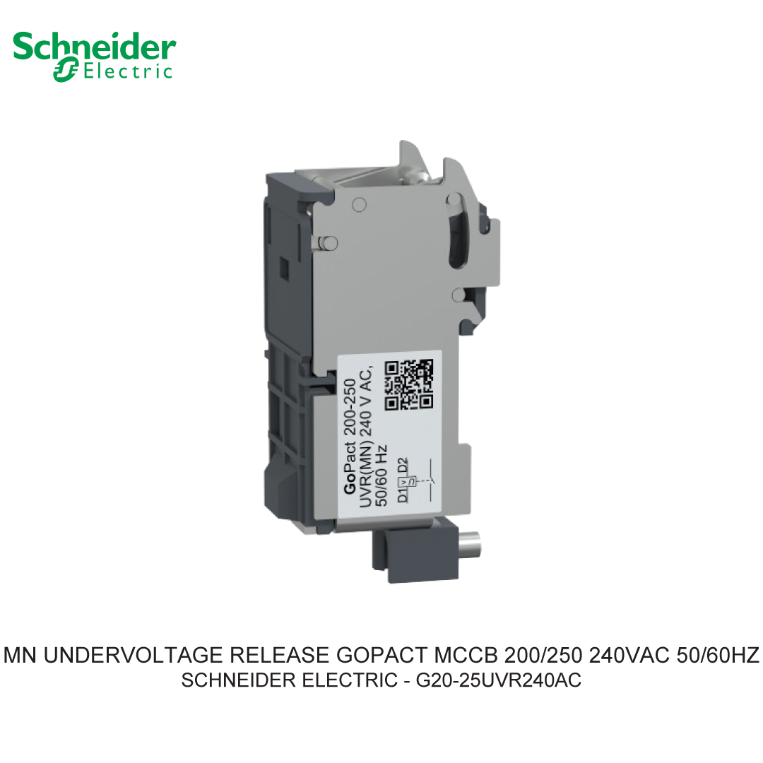 MN UNDERVOLTAGE RELEASE GOPACT MCCB 200/250 240VAC 50/60HZ