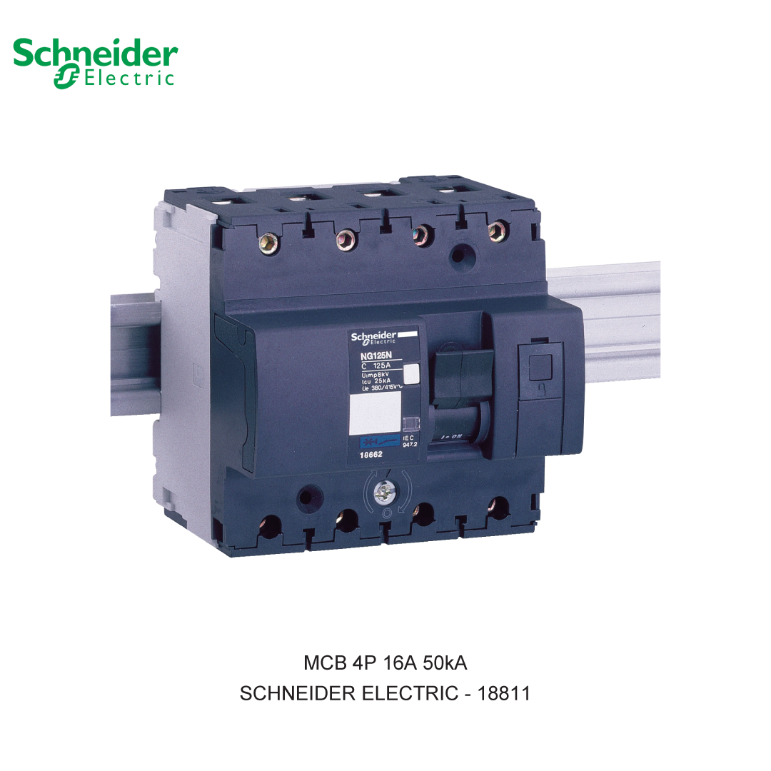 MCB 4P 16A 50kA KURVA C