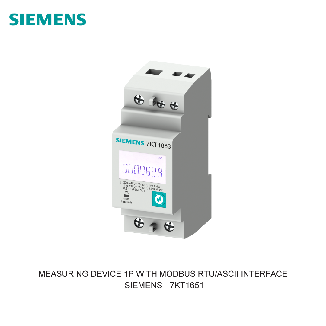 MEASURING DEVICE 1P WITH MODBUS RTU/ASCII INTERFACE