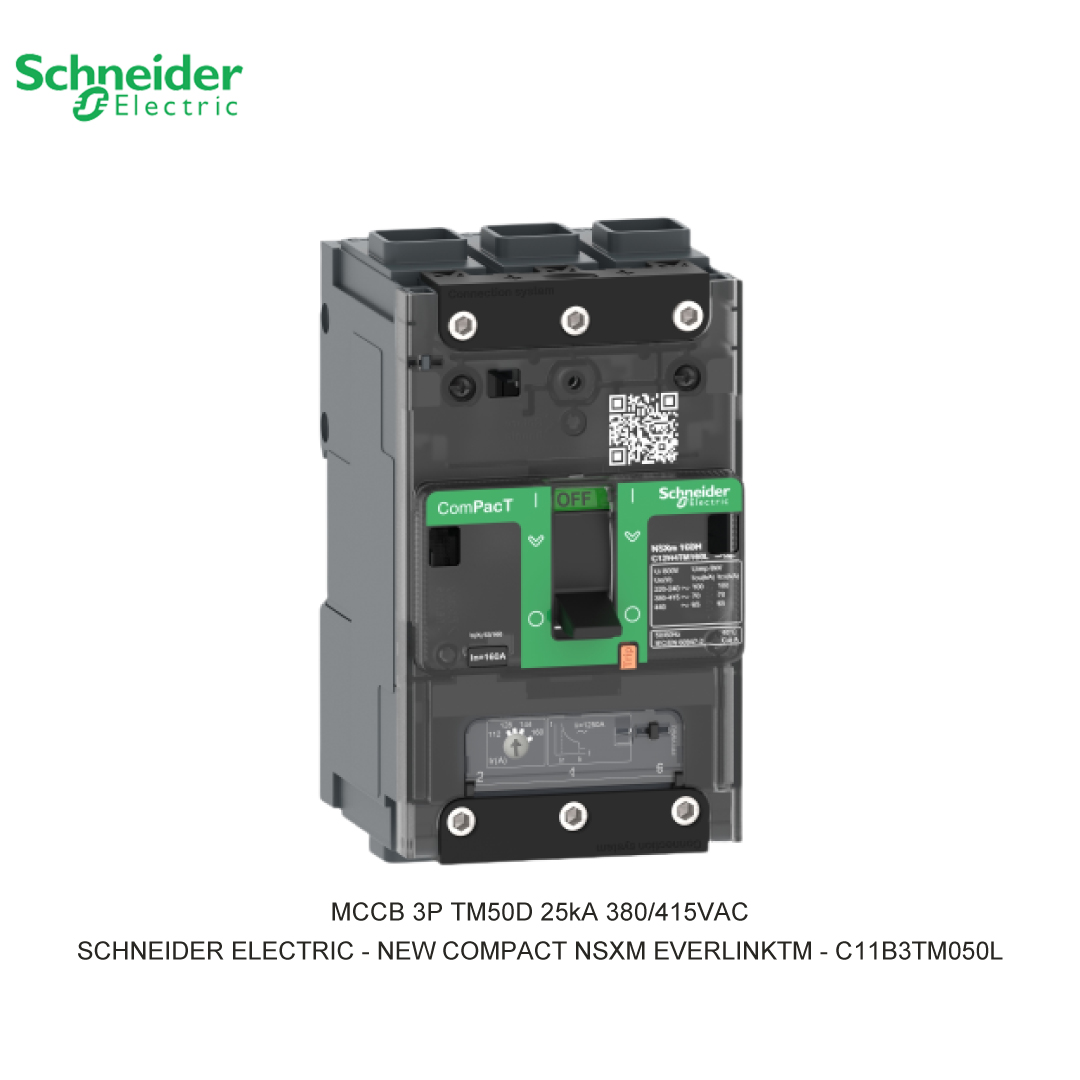 MCCB 3P TM50D 25KA 380/415VAC
