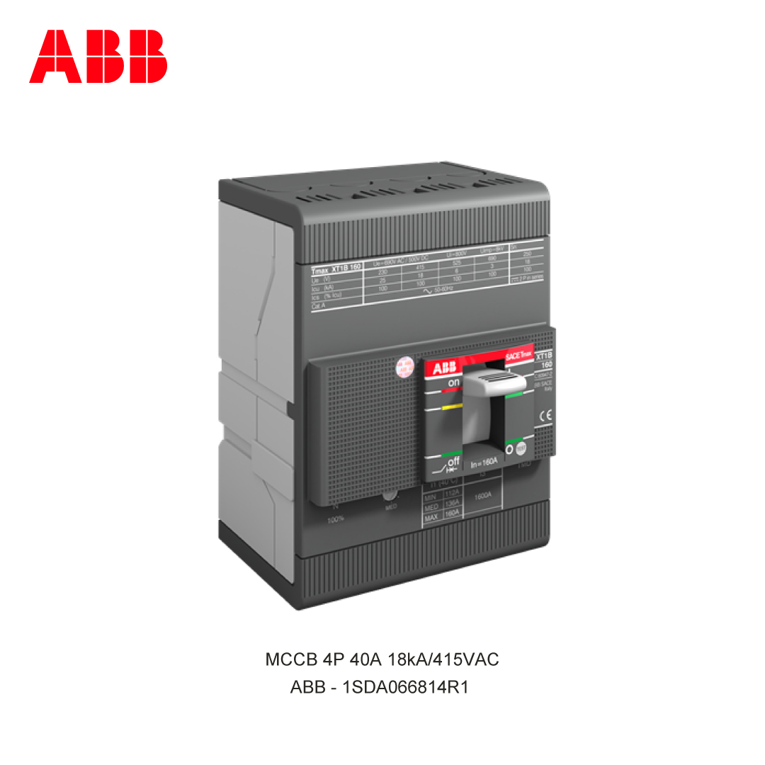 MCCB 4P 40A 18kA/415VAC