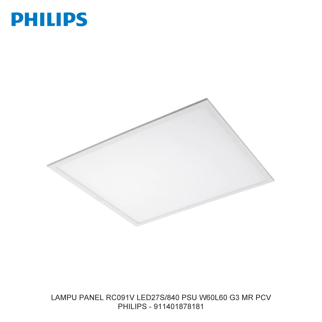LED PANEL LIGHT RC091V LED27S/840 PSU W60L60 G3 MR PCV