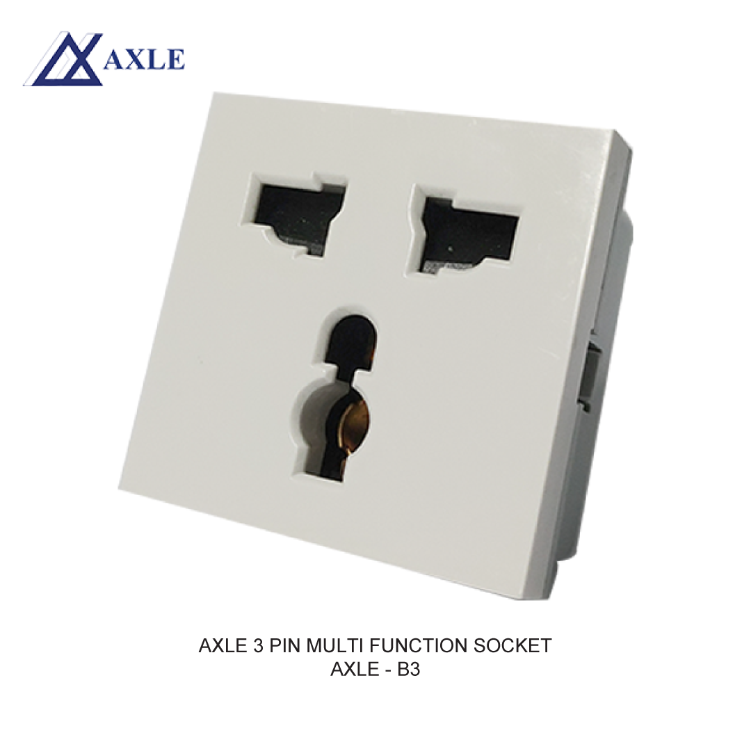 AXLE 3 PIN MULTI FUNCTION SOCKET