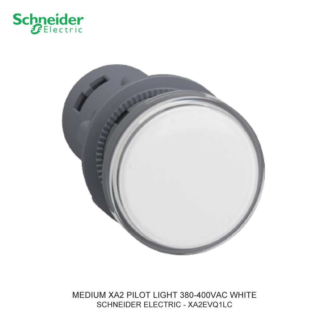 MEDIUM XA2 PILOT LIGHT 380-400VAC WHITE