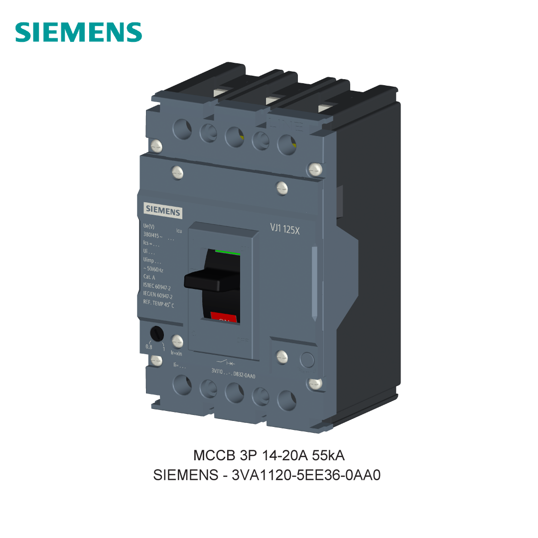 MCCB 3P 14-20A 55kA