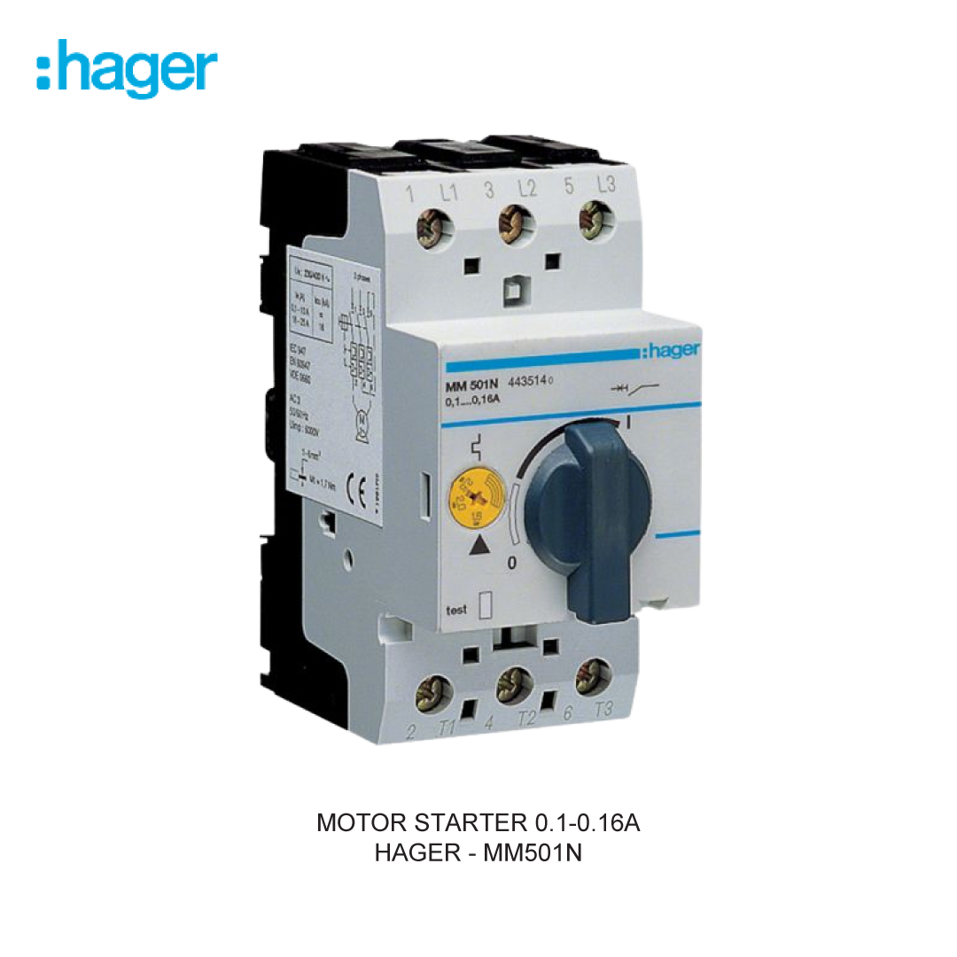 MOTOR STARTER 0.1-0.16A