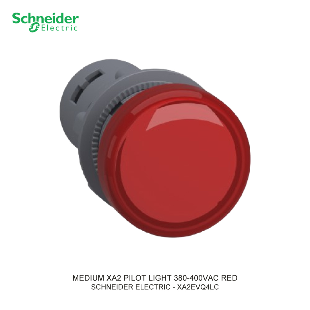 MEDIUM XA2 PILOT LIGHT 380-400VAC RED