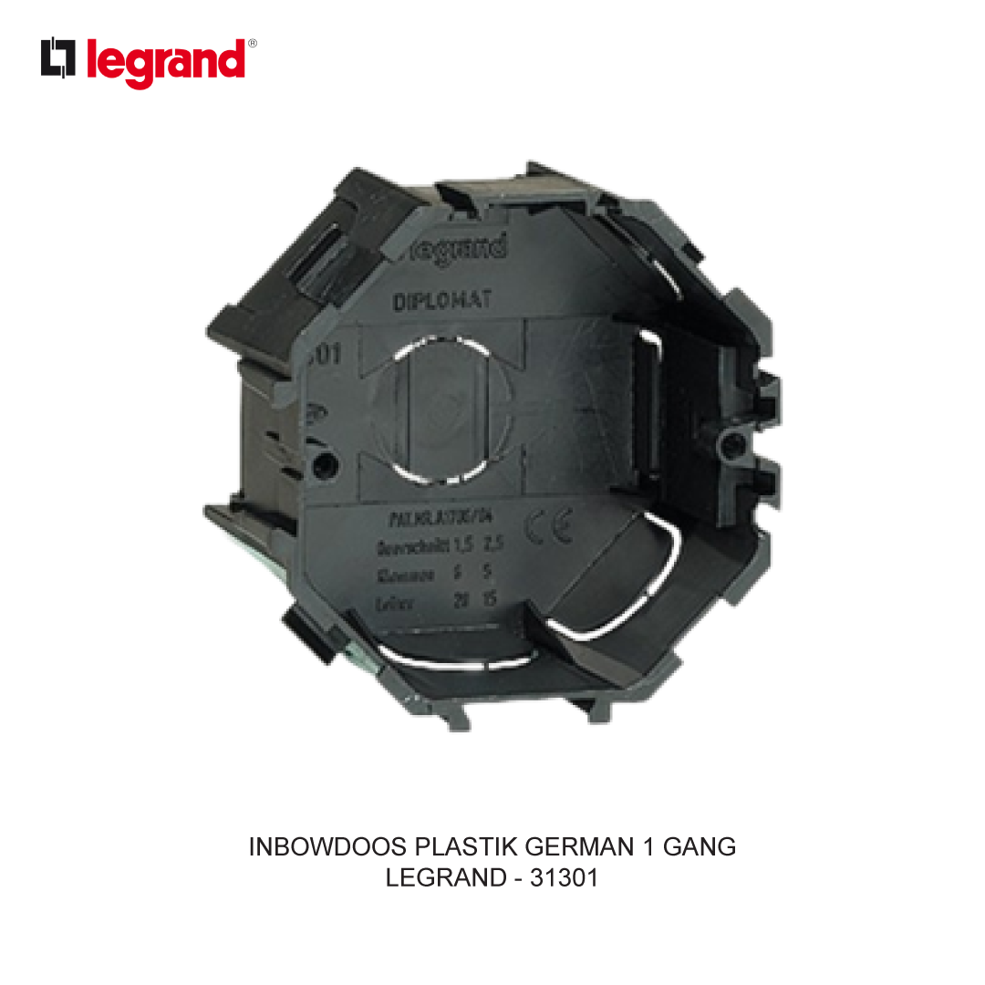 INBOWDOOS PLASTIC GERMAN 1 GANG