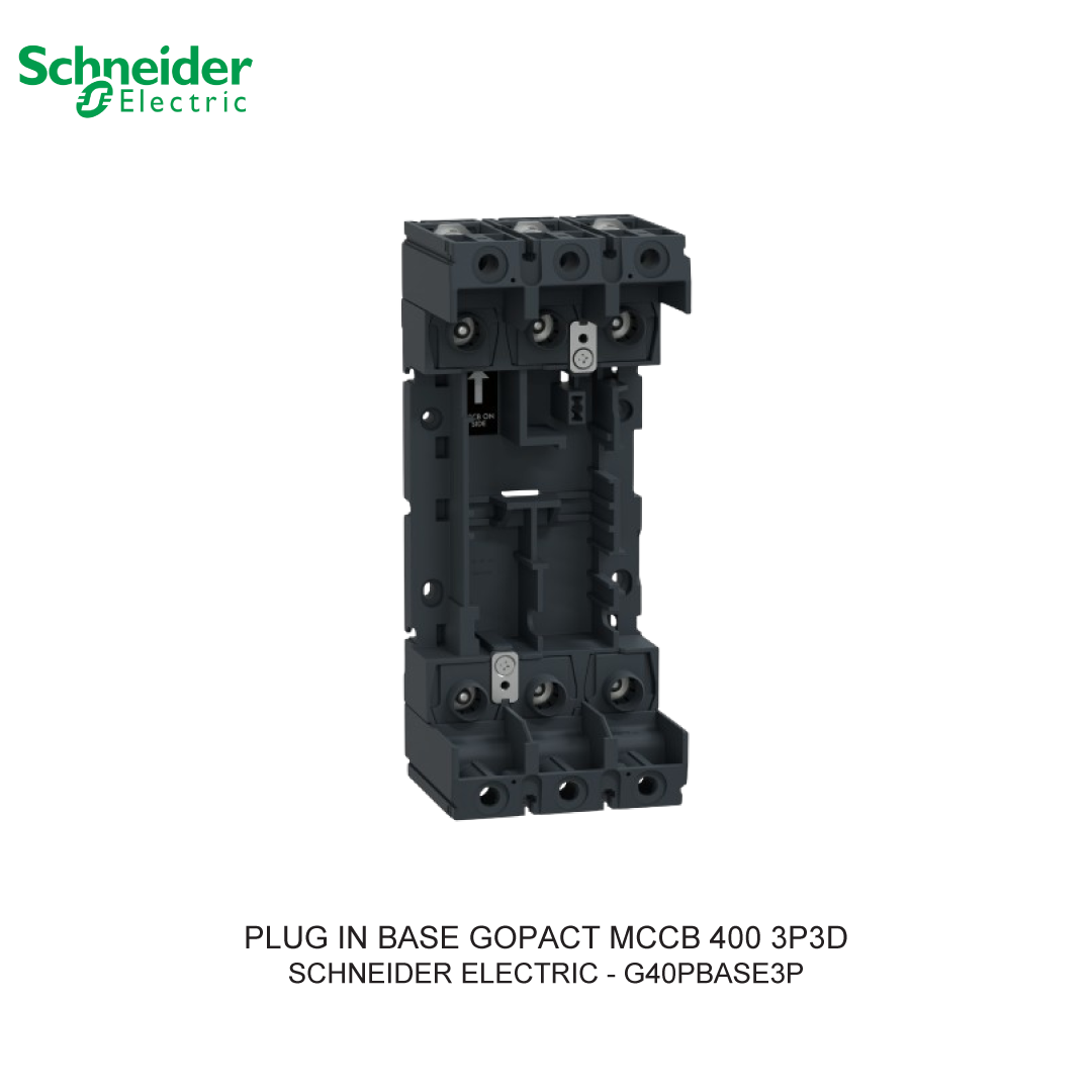 PLUG IN BASE GOPACT MCCB 400 3P3D