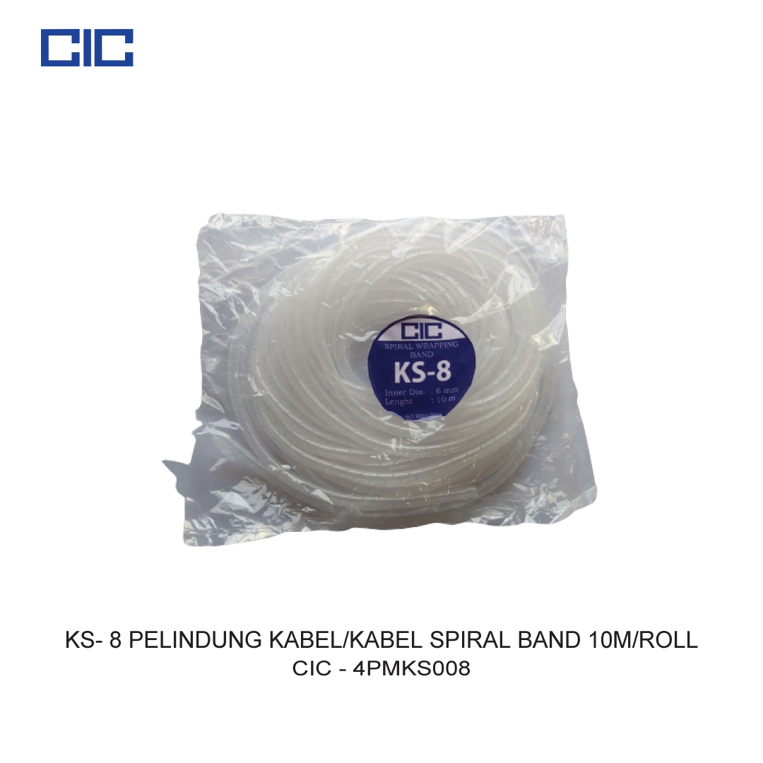 KS- 8 PELINDUNG KABEL/KABEL SPIRAL BAND 10M/ROLL