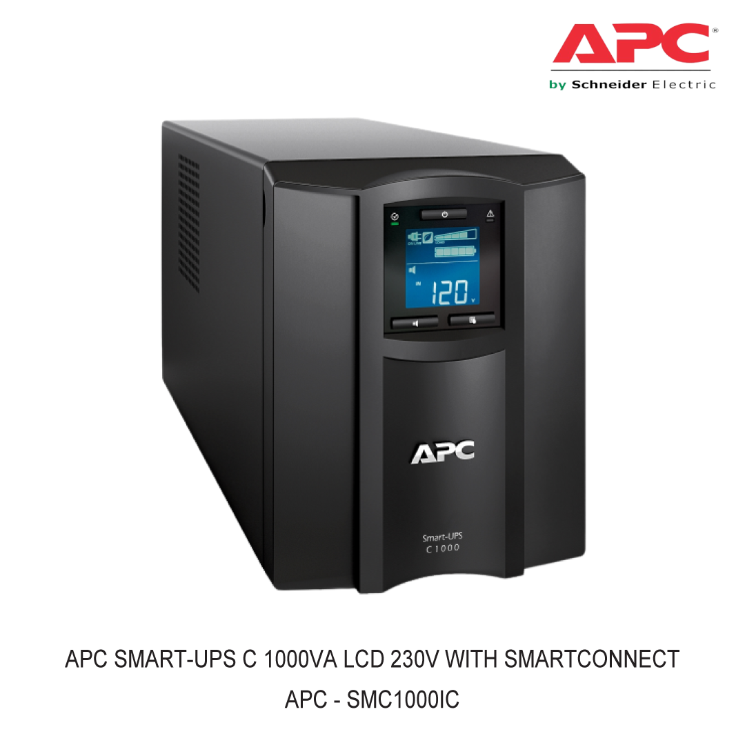 APC SMART-UPS C 1000VA LCD 230V WITH SMARTCONNECT