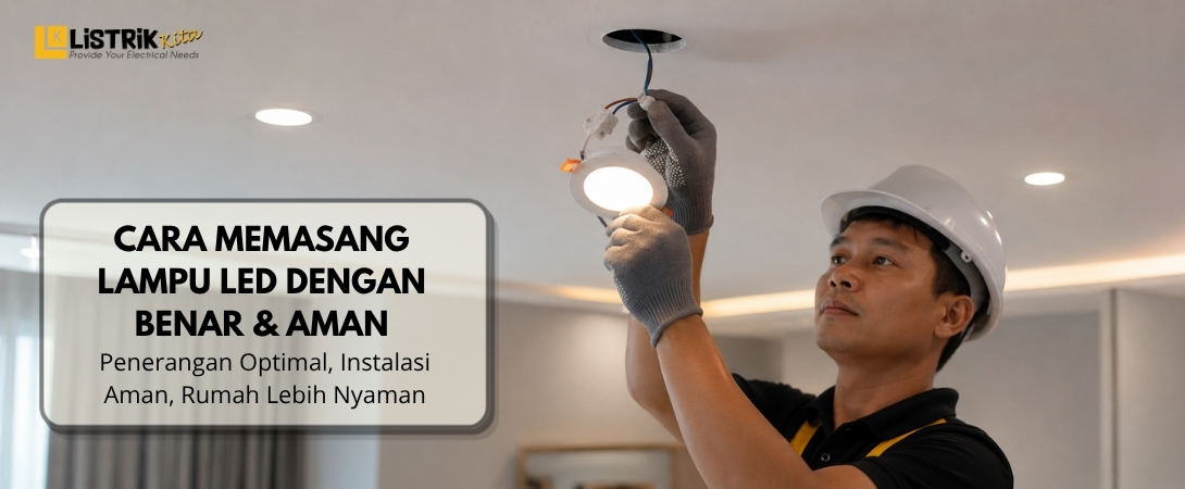 Cara Memasang Lampu LED dengan Benar dan Aman