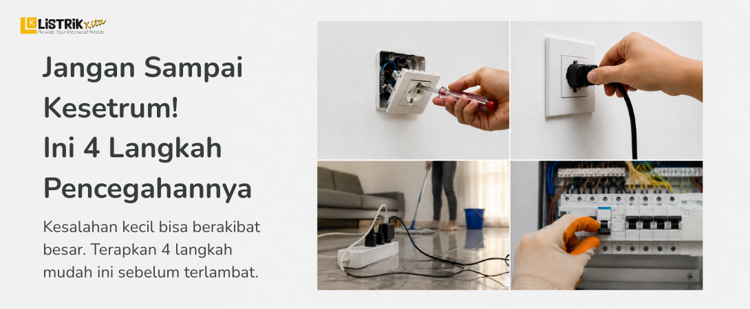 4 Langkah Mencegah Alat Listrik Menyetrum