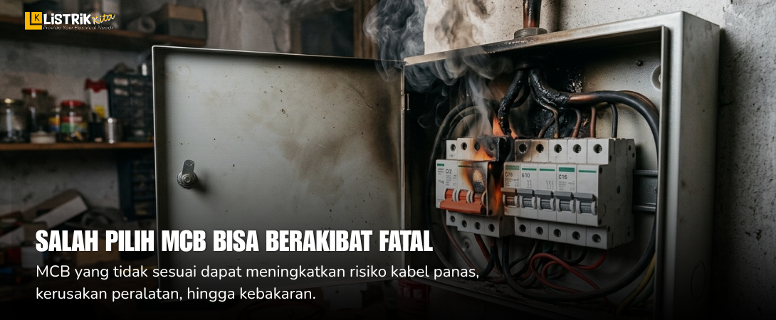 Kenapa Tidak Boleh Asal Pilih MCB Besar?