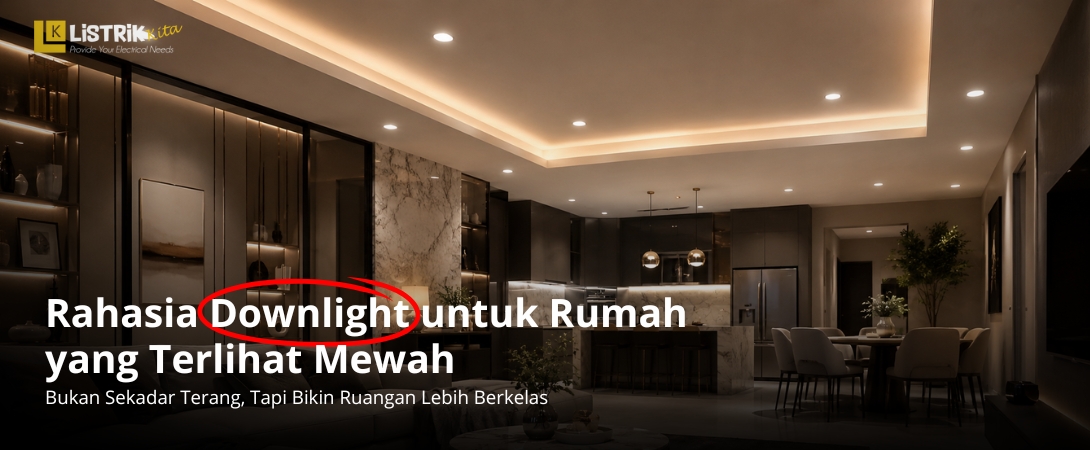 Tips Memilih Lampu Downlight agar Rumah Mewah