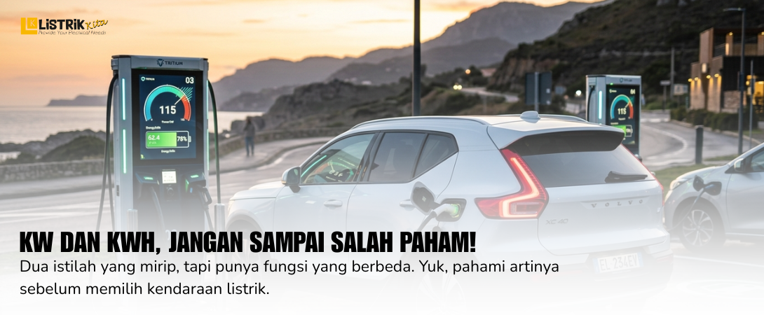 Apa Beda kW dan kWh pada Kendaraan Listrik?